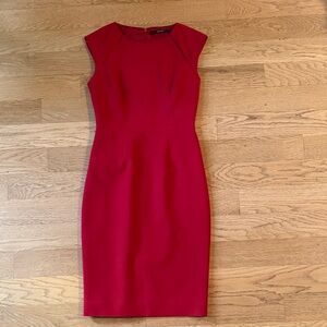 Tahari Red Mini Dress